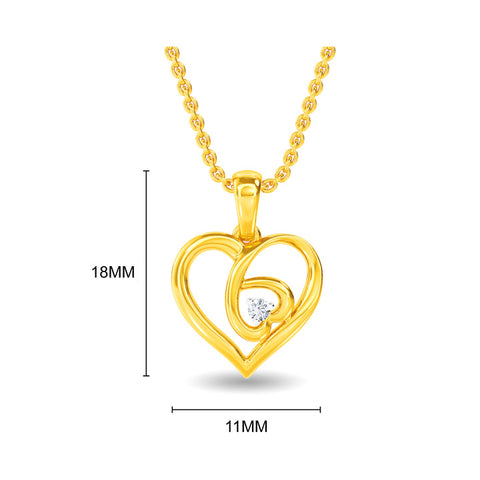 Dual Heart Pendant Set