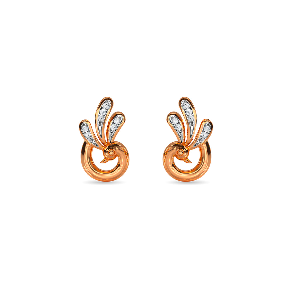 Peacock Kids Earring