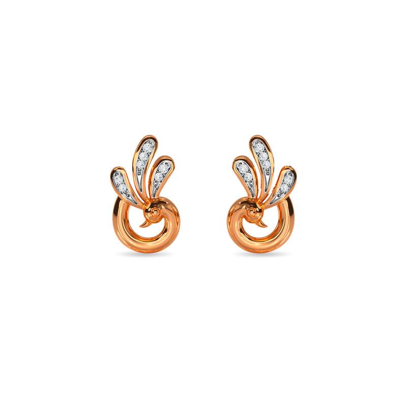 Peacock Kids Earring
