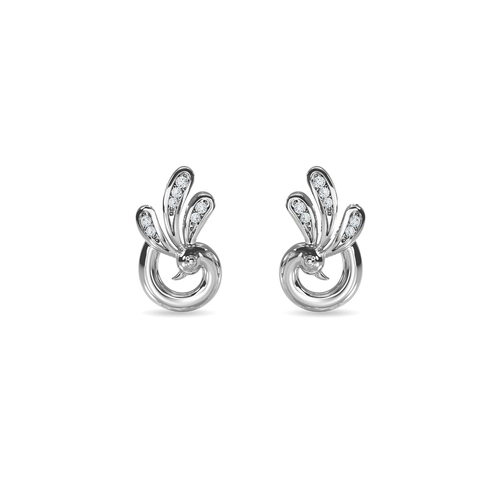 Peacock Kids Earring