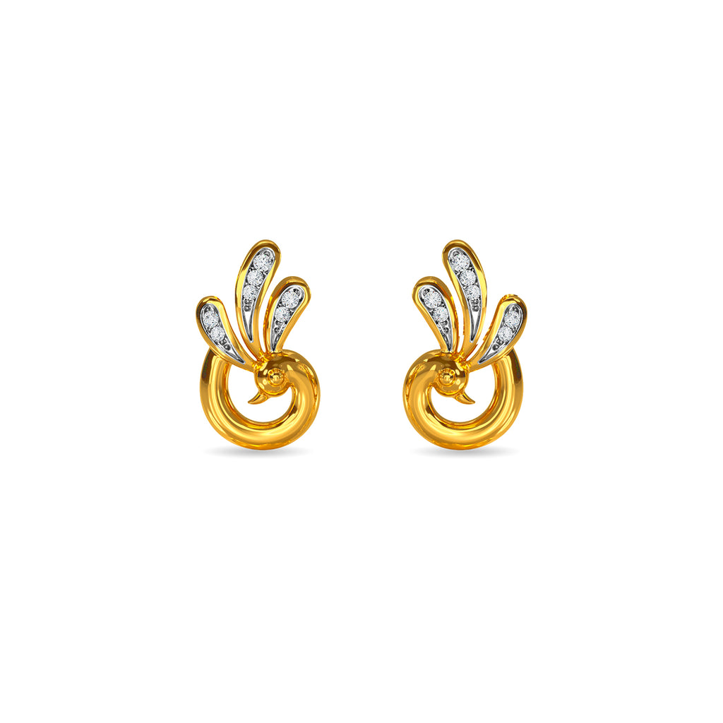 Peacock Kids Earring
