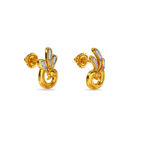 Peacock Kids Earring