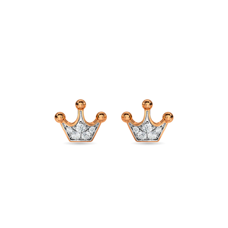 Crown Kids Earring