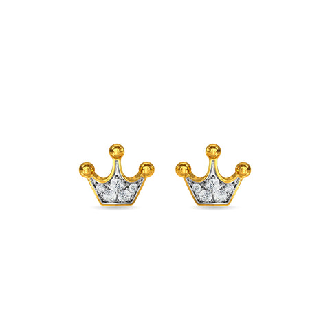 Crown Kids Earring