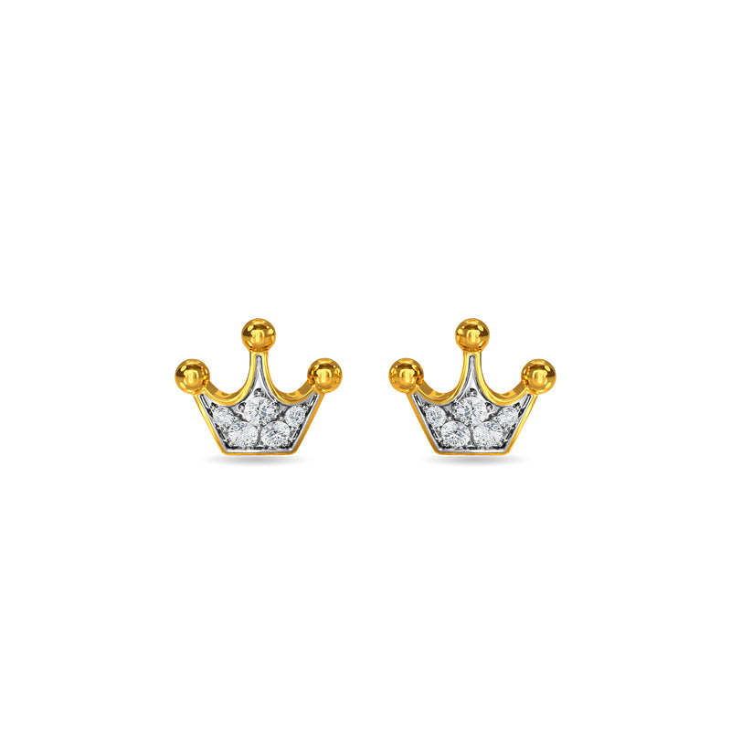 Crown Kids Earring