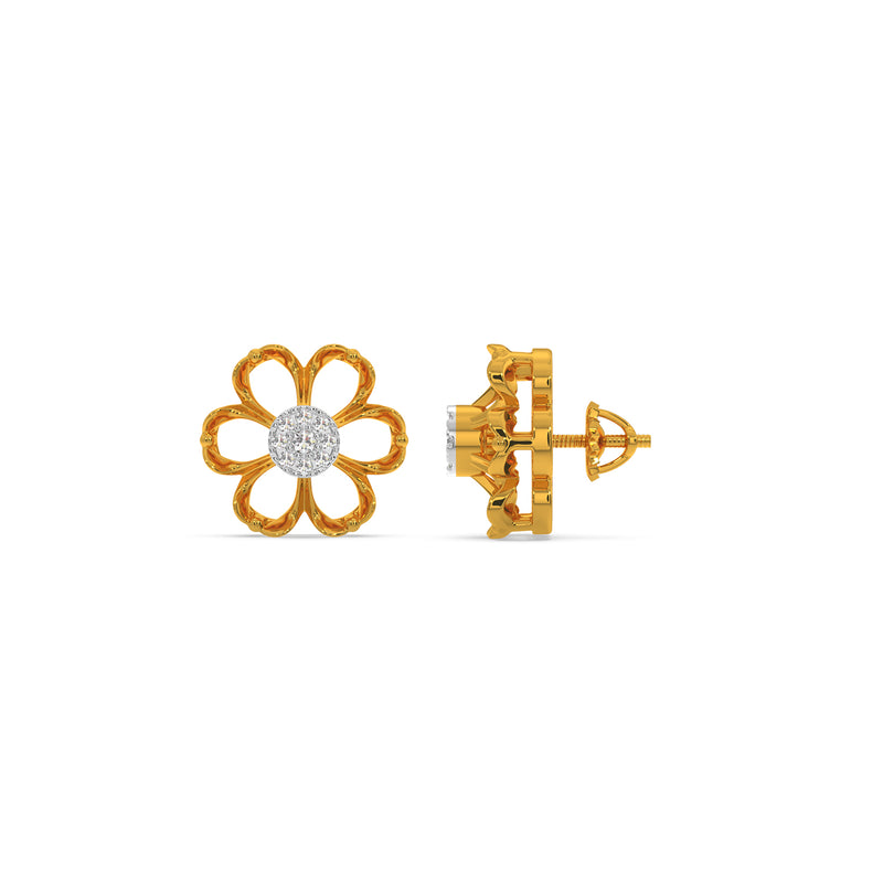 Simple Flower Earring