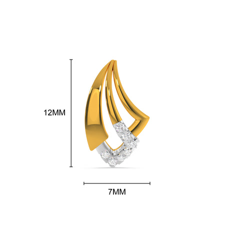 Feather Kids Earring