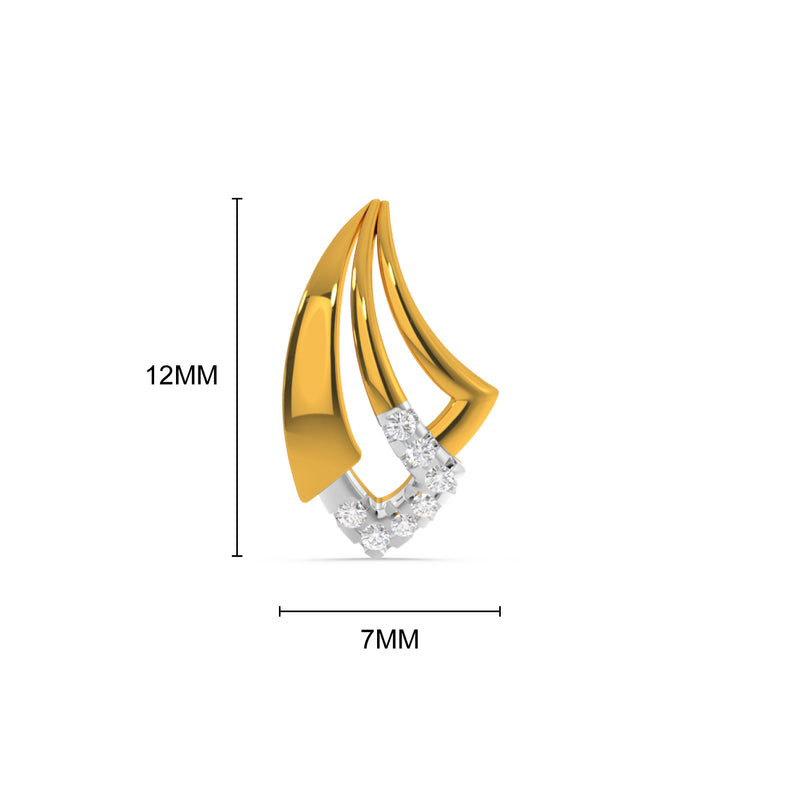 Feather Kids Earring