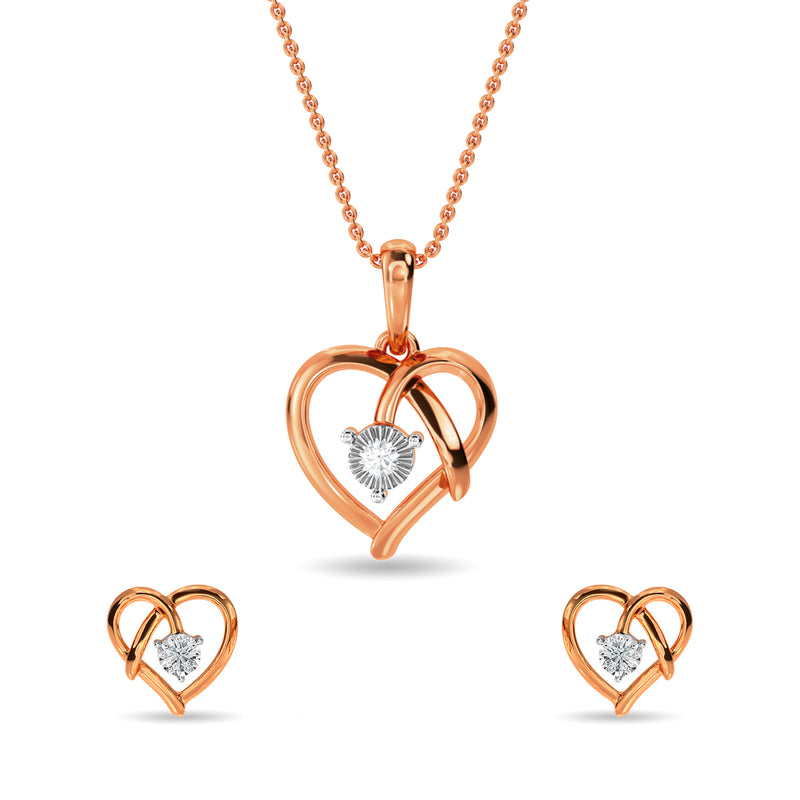 Soulful Heart Pendant Set