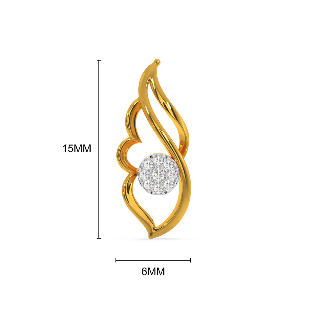 Enhanced Curve Earring