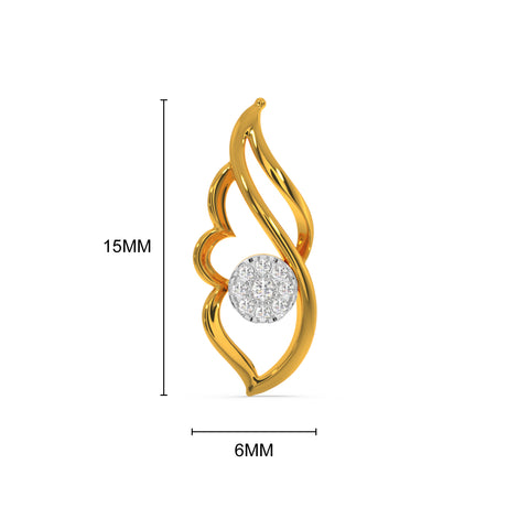 Enhanced Curve Earring