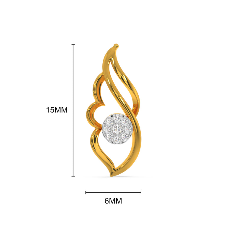 Enhanced Curve Earring
