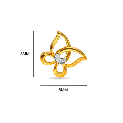 Wrap Butterfly Kids Earring