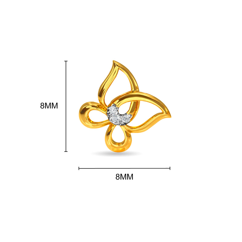 Wrap Butterfly Kids Earring