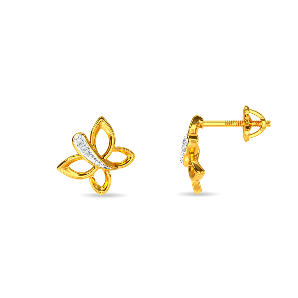 Happy Butterfly Kids Earring