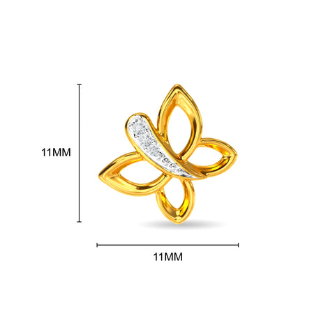 Happy Butterfly Kids Earring