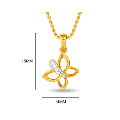 Happy Butterfly Kids Pendant
