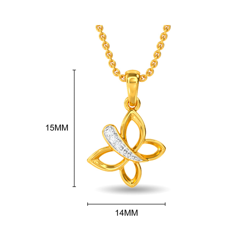 Happy Butterfly Kids Pendant