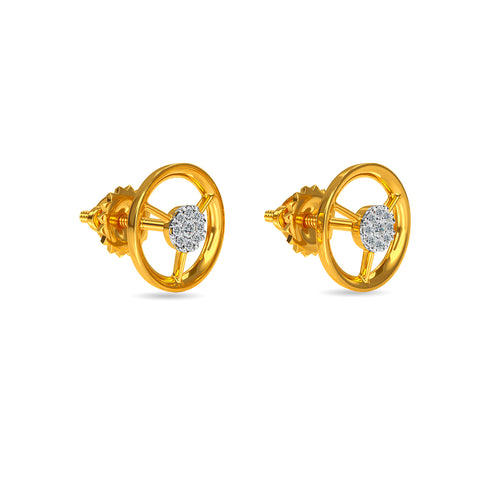 Round Kids Earring