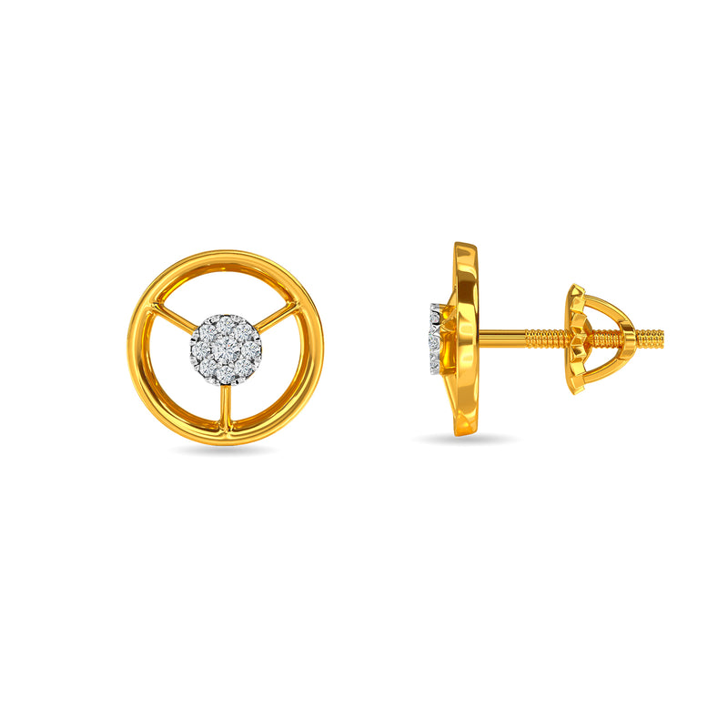 Round Kids Earring
