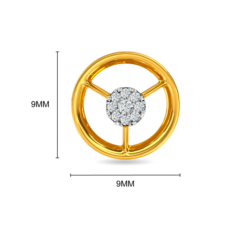 Round Kids Earring
