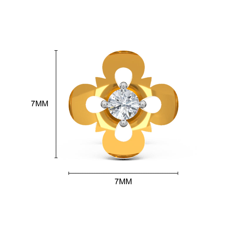 Sara Detachable Nose Pin