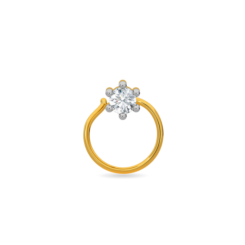 Lila Nose Pin