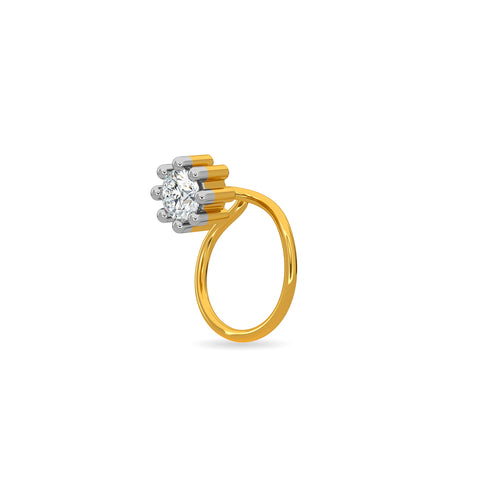 Lila Nose Pin