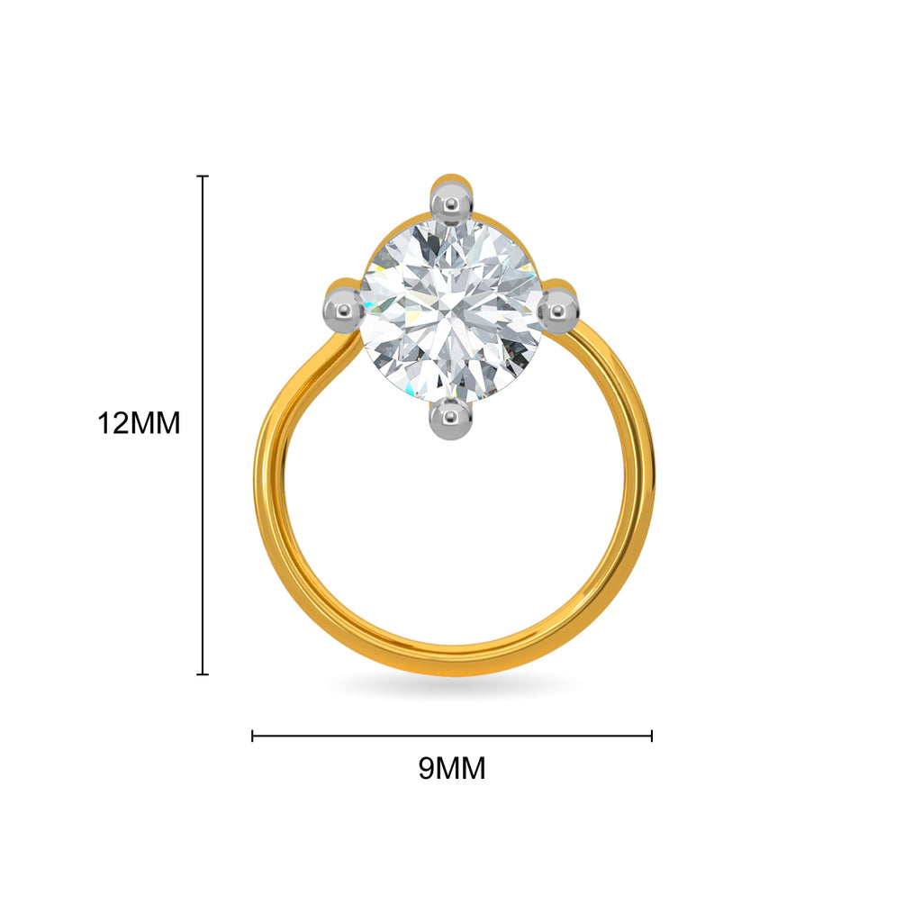 Trinity Nose Pin