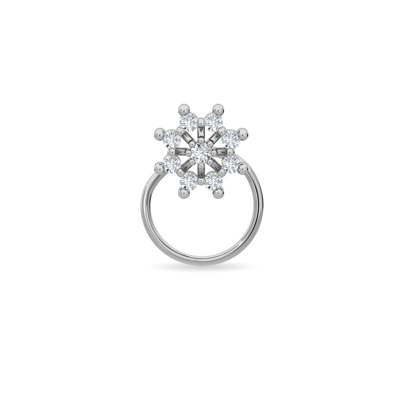 Winter Nose Pin
