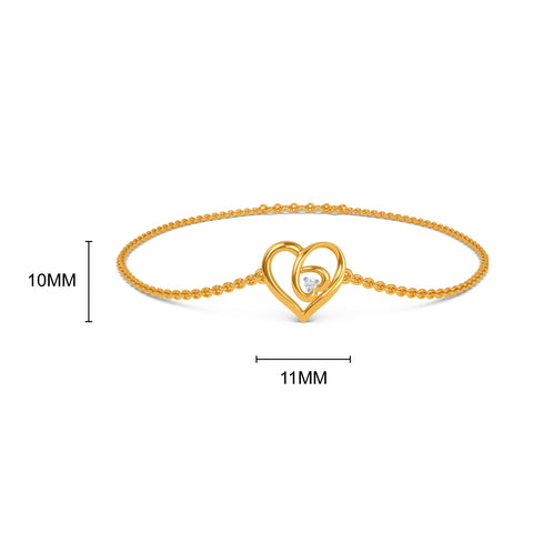 Infinity Heart Bracelet