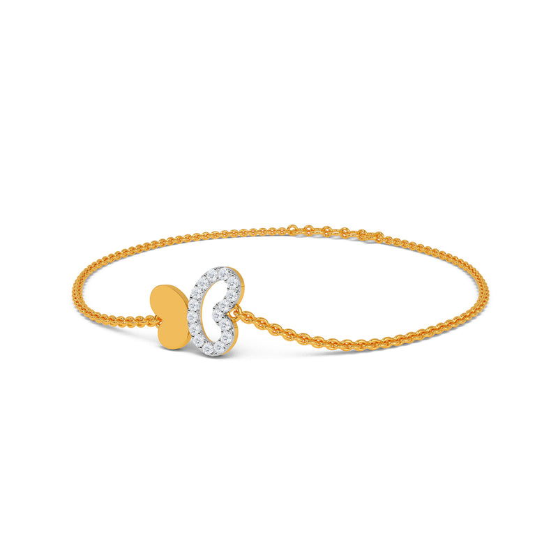 Bijou Butterfly Kids Bracelet