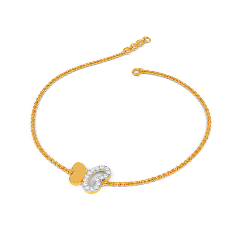 Bijou Butterfly Kids Bracelet