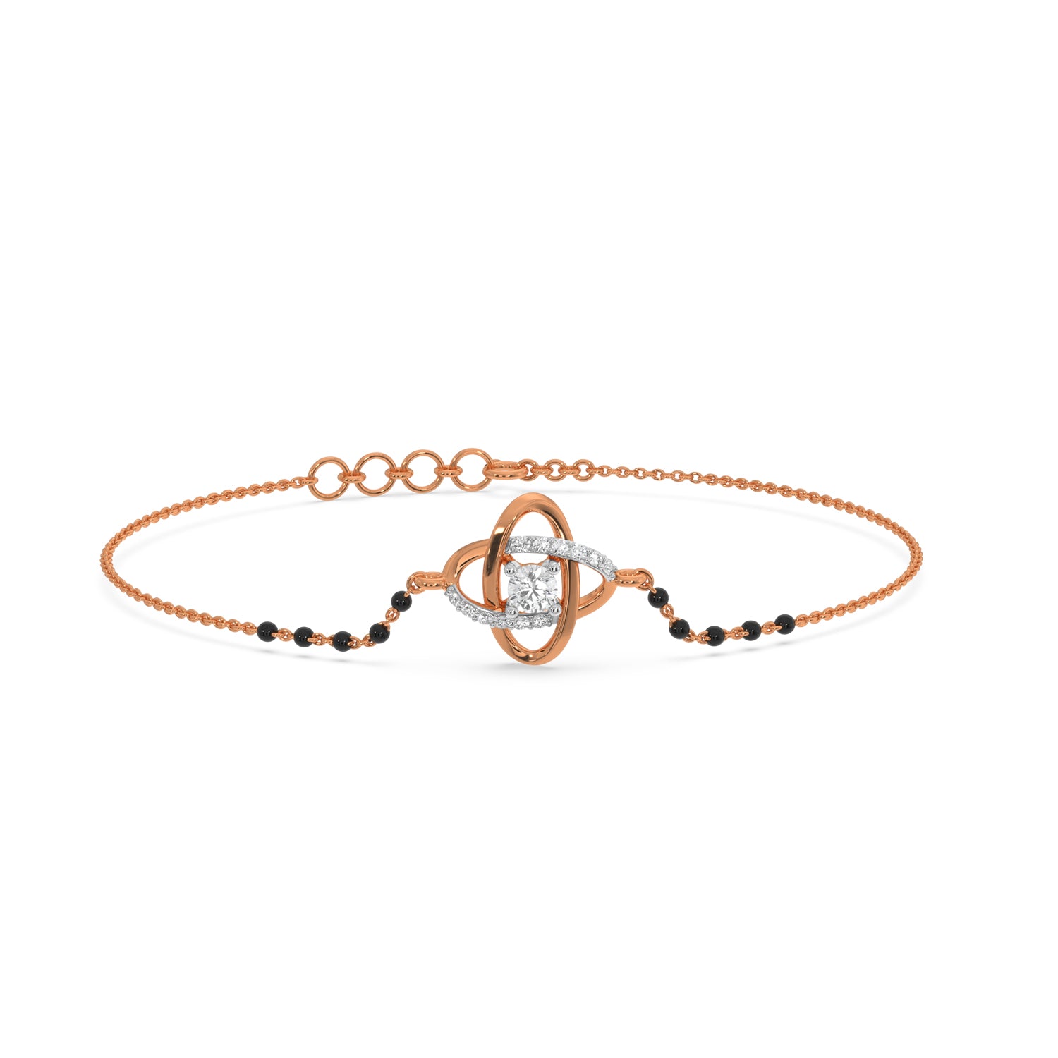 Sage Solitaire Mangalsutra Bracelet