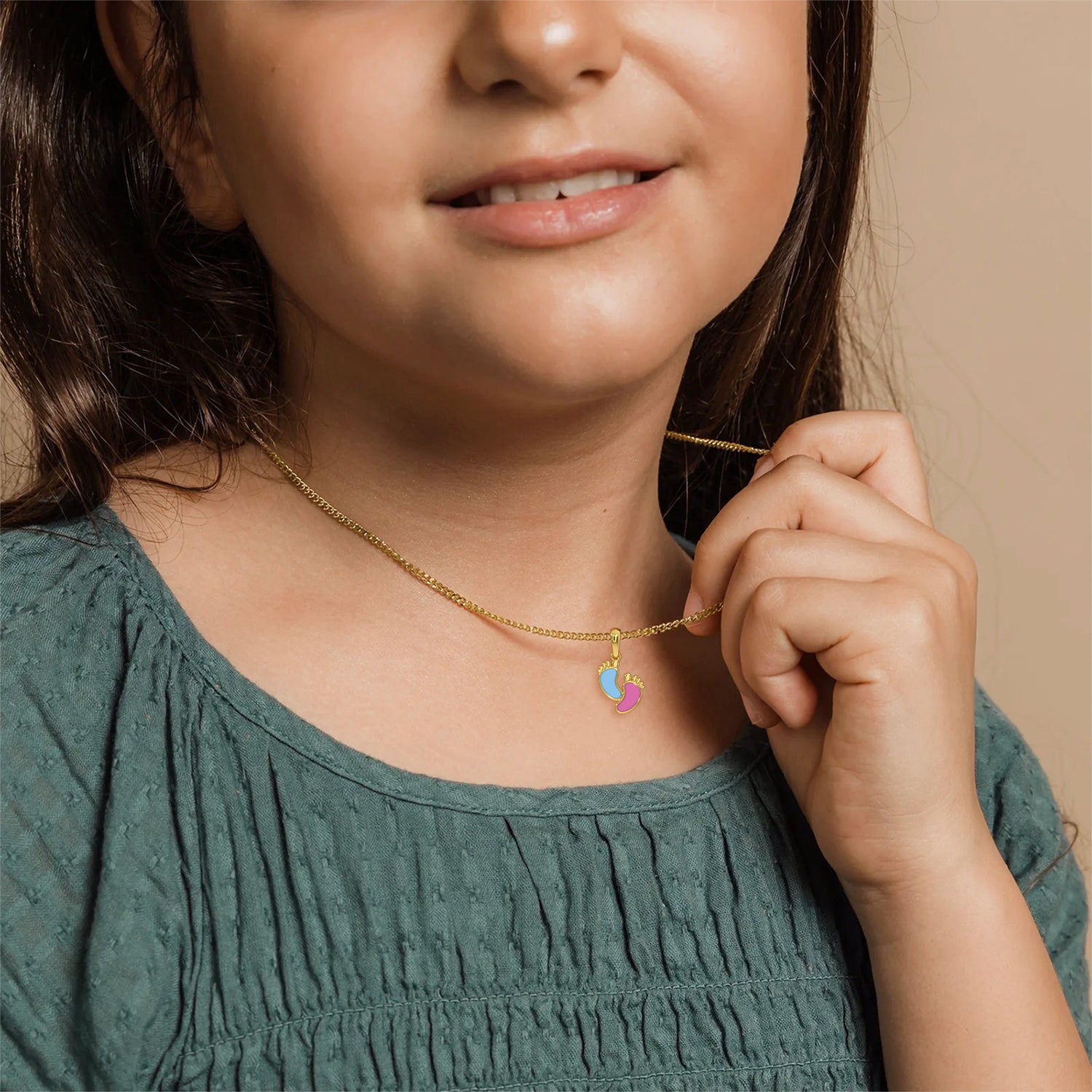 Baby Feet Kids Pendant