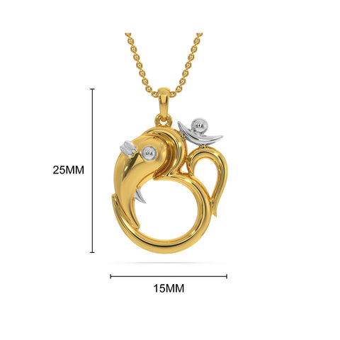 Om Ganesh Pendant