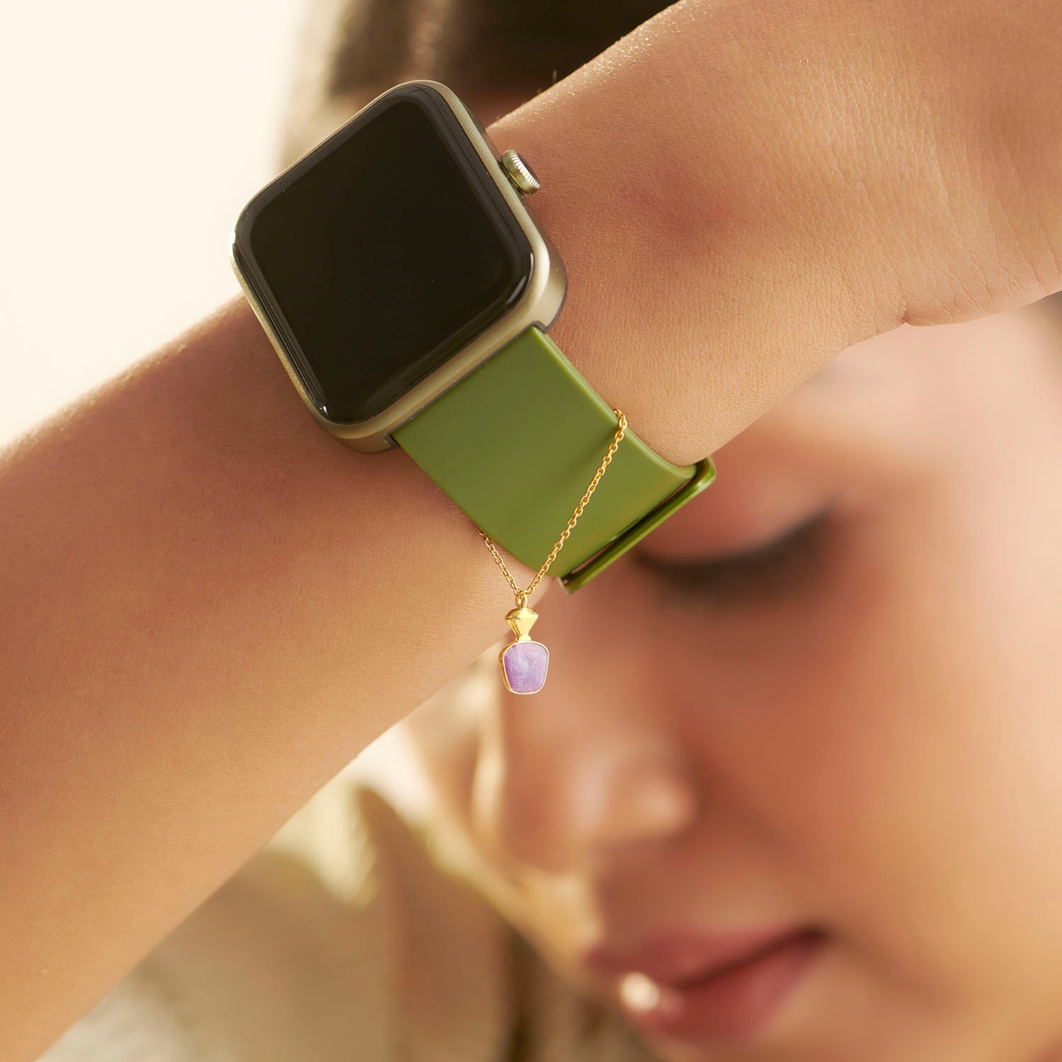 Stephanie Watch Charm