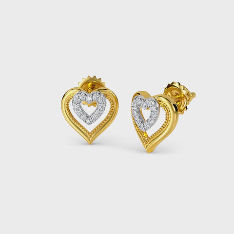 Heart Centric Kids Earring