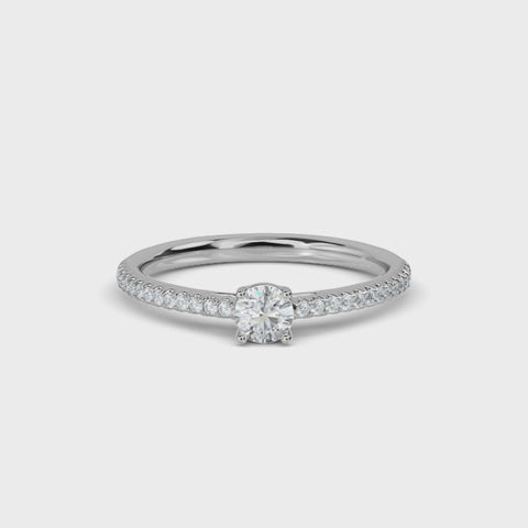 Elee Solitaire Ring