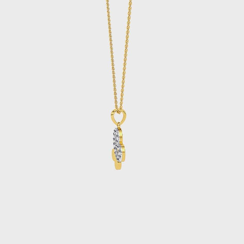 Bijou Butterfly Kids Pendant
