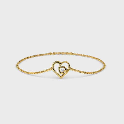 Infinity Heart Bracelet