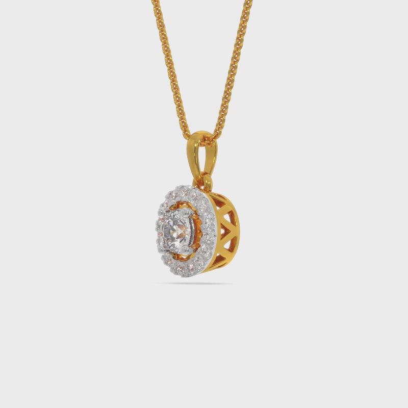 Sienna Solitaire Pendant