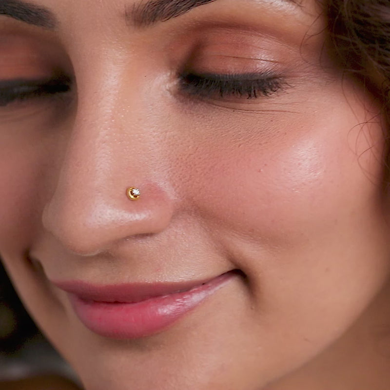 Platina Nose Stud