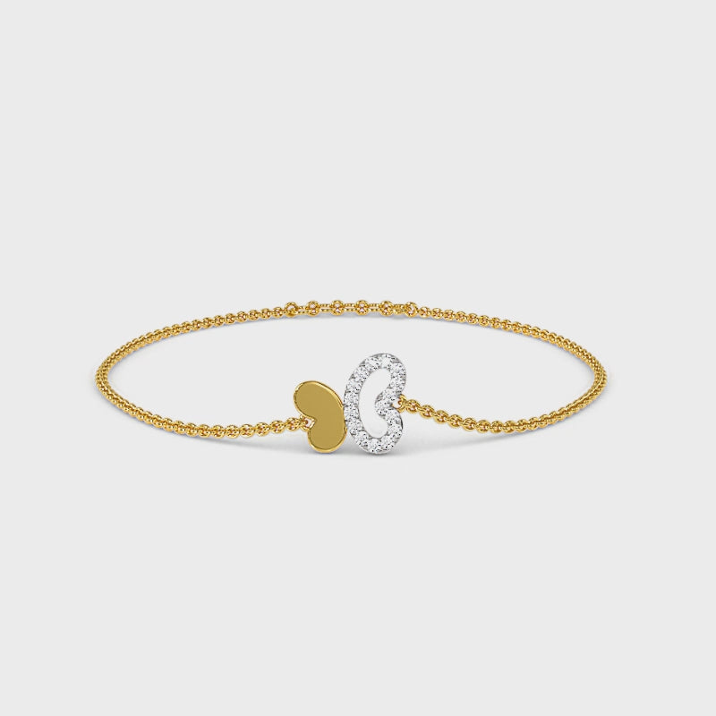 Bijou Butterfly Kids Bracelet
