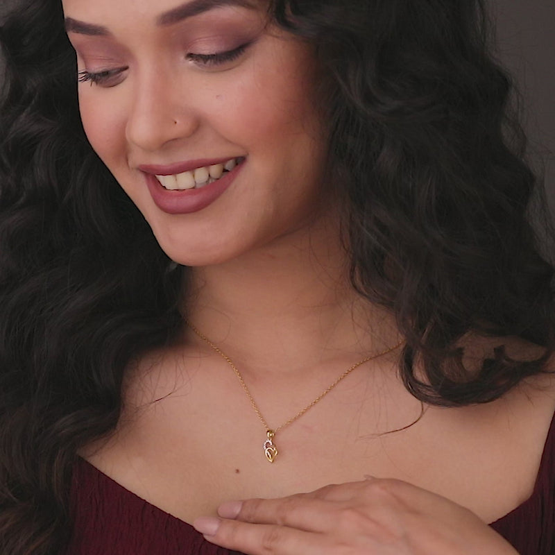 Twin Mate Heart Pendant