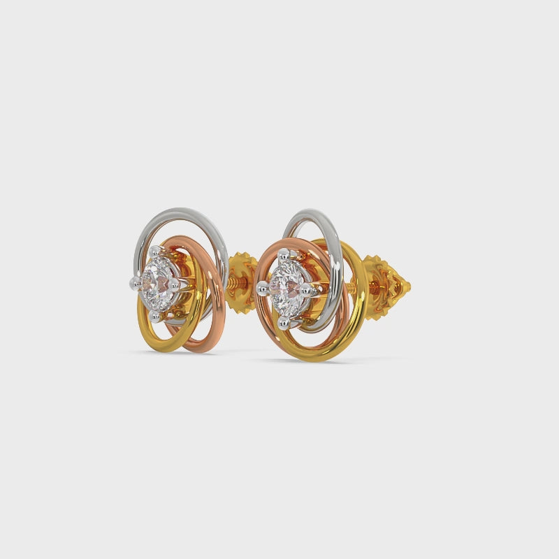 Ryana Solitaire Earring