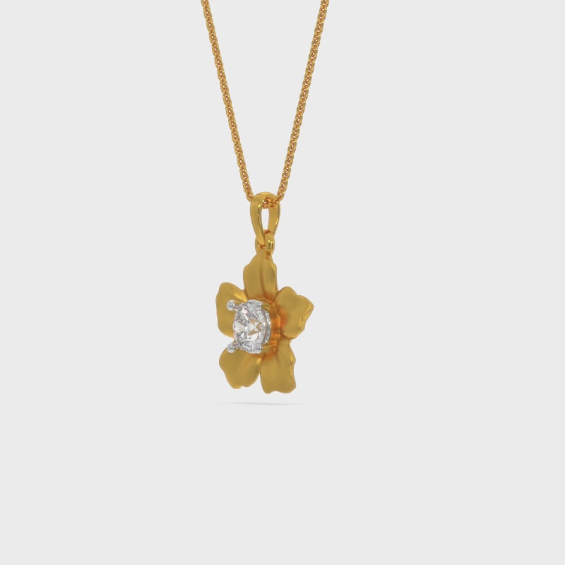 Saara Solitaire Pendant