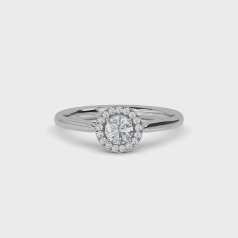 Scarleya Solitaire Ring