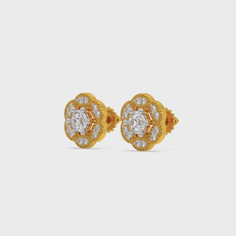Ruthy Solitaire Earring