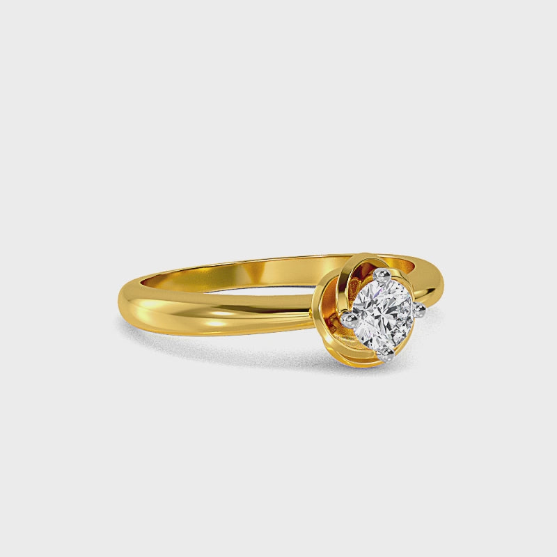 Ruben Solitaire Ring